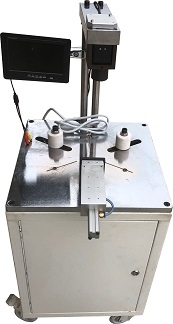 炊具手柄沖孔孔位自動打標(biāo)機(jī) ZBT-D09
